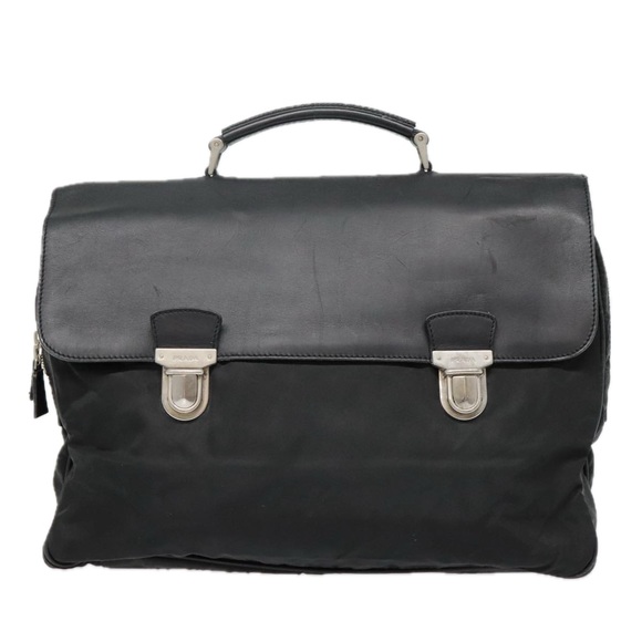 PRADA Hand Bag Nylon Black Auth bs18123 - Picture 13 of 16